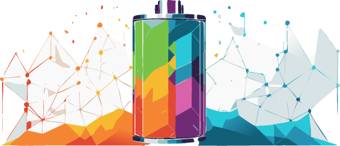 A network of interacting Digital Product Passports across the supply chain